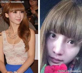 各大女主播素颜照,素颜照下的美丽与魅力